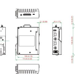 Thiết bị Moxa Secure Routers EDR-G9004-VPN-2MGTXSFP-CT-T