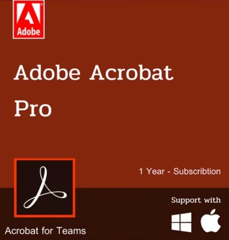 Acrobat Pro for teams ALL Multiple Platforms Multi Asian Languages Subscription New 12 Months_3 Adobe Acrobat Pro for Teams ALL