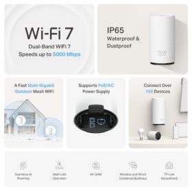 Router Mesh WiFi 7 Deco BE5000