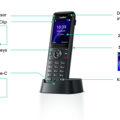 Điện thoại Handheld IP Yealink AX83H