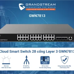 Thiết bị Switch L3 Grandstream GWN7811